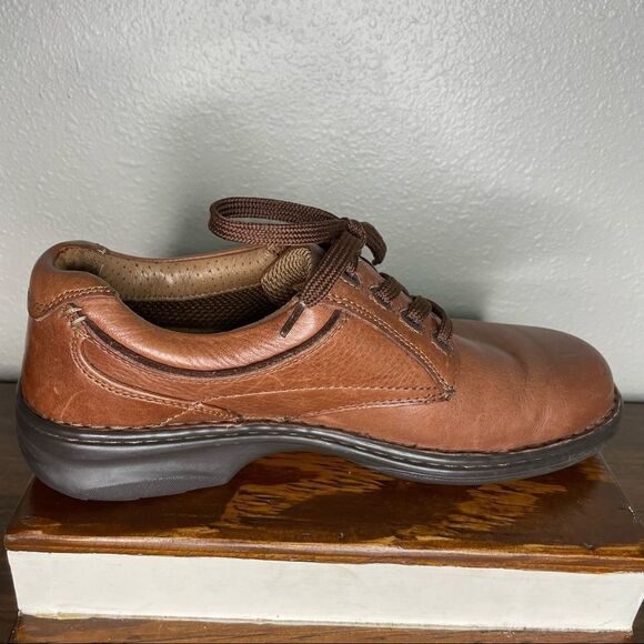 Florsheim Tan Mens Oxfords Style Casual Lace Up Shoes Style 13172-200 Size 9M - Picture 5 of 14